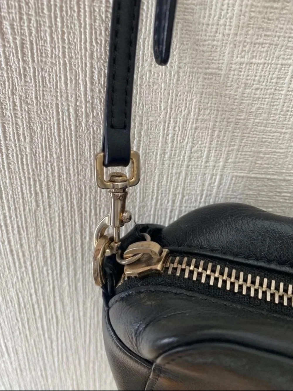 Mulberry Black Leather Crossbody Bag
